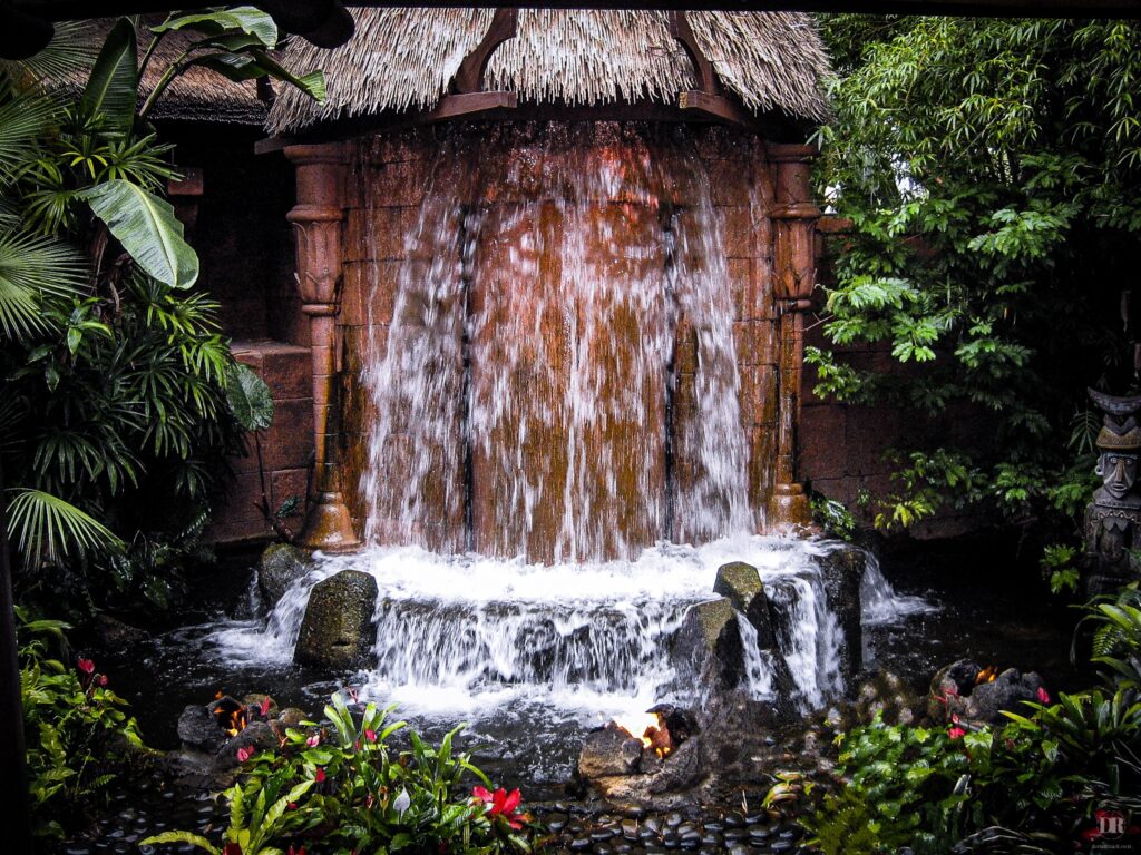 Waterfall at the Tiki Room