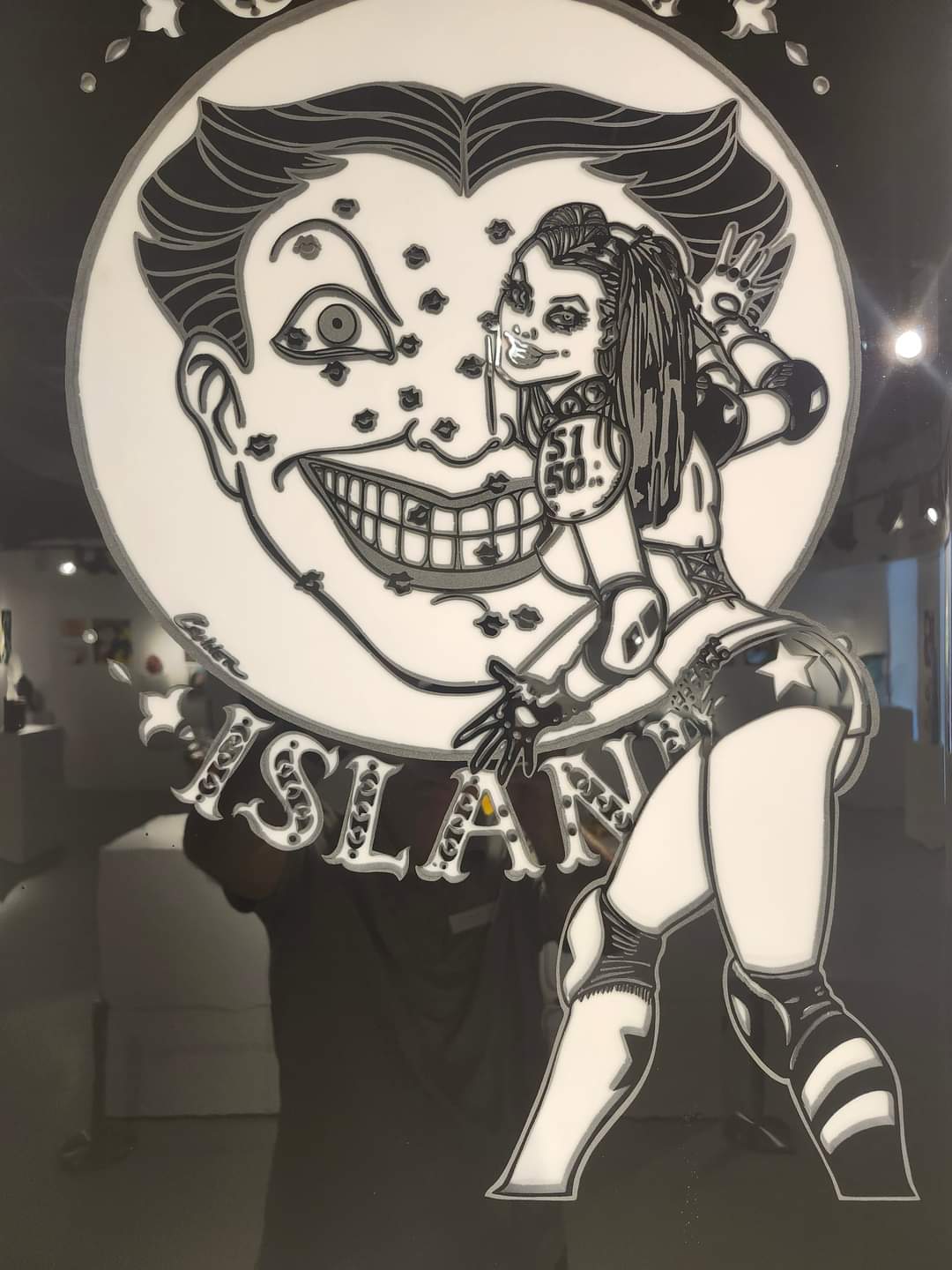 Harley Quinn - Metal Art